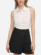 Акція на Блузка жіноча Calvin Klein 952900921 L Біла від Rozetka