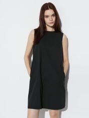 Акція на Сукня жіноча Uniqlo 443461489 S Чорна від Rozetka