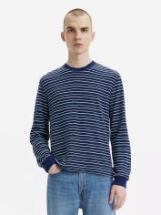 Акція на Лонгслів чоловічий Levi's 143539850 XL Синій від Rozetka