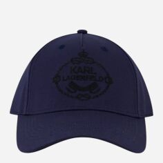 Акція на Кепка чоловіча Karl Lagerfeld 600074434 One Size Синя від Rozetka