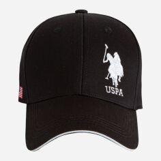 Акція на Кепка чоловіча U.S. Polo Assn 775925931 One Size Чорна від Rozetka