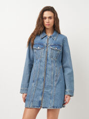 Акція на Сукня жіноча Zara 8197/188 L Синя від Rozetka