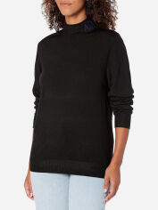 Акція на Светр в'язаний жіночий Armani Exchange 822511589 XL Чорний від Rozetka