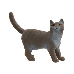 Акція на Фігурка Schleich Британська короткошерста кішка (13973) від Будинок іграшок