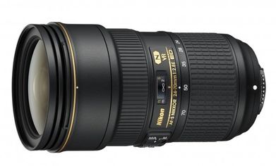 Акция на Объектив Nikon AF-S 24-70 mm f/2.8E ED VR (JAA824DA) от MOYO