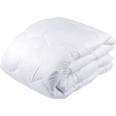 Акція на Одеяло шерстяное зимнее Delicate SoundSleep белое 400г 100% шерсть 200х220 см від Podushka