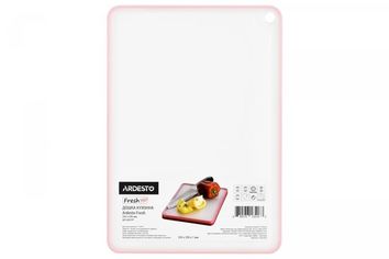 Акция на Доска кухонная Ardesto Fresh розовая 205х290 мм (AR1401PP) от MOYO