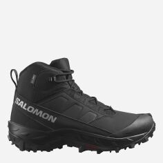 Акція на Чоловічі черевики для трекінгу з мембраною Salomon Crosstrak Wp L47570200 45.5 (11US/10.5UK) 29 см Чорні від Rozetka