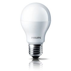 Акція на Лампа светодиодная Philips LEDBulb E27 4-40W 3000K 230V A55 (PF) від MOYO