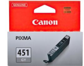 Акция на Картридж струйный CANON CLI-451GY Grey PIXMA MG6340 (6527B001) от MOYO