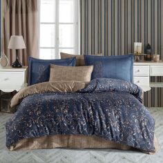 Акція на Комплект турецької постільної білизни Hobby Євро 200х220 см Exclusive Sateen Gris від Rozetka