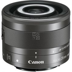 Акция на Объектив Canon EF-M 28 mm f/3.5 Macro IS STM (1362C005) от MOYO