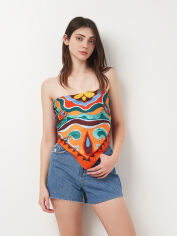 Акція на Футболка жіноча Zara 3097/164 XL Різнокольорова від Rozetka