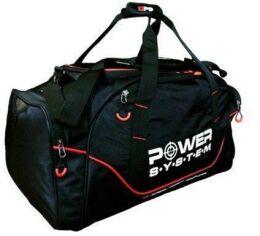 Акція на Сумка Power System PS-7010 Gym Bag Magna Blak/Red (7010BR-4) від Rozetka