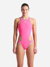 Акція на Суцільний купальник жіночий Arena One Next Swimsuit 007916-908 36 Рожевий від Rozetka