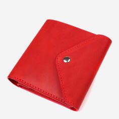 Акція на Гаманець жіночий шкіряний для карток Grande Pelle leather-16811 Червоний від Rozetka