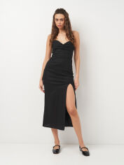 Акція на Сукня жіноча Zara 8741/498 L Чорна від Rozetka