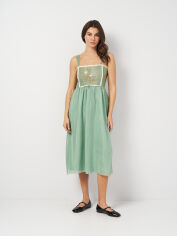 Акція на Сукня жіноча Zara 9598/619 L М'ятна від Rozetka