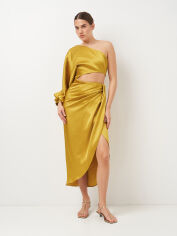 Акція на Сукня жіноча Zara 9878/854 XS Золота від Rozetka
