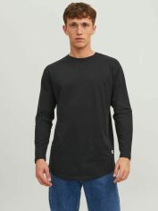 Акція на Лонгслів чоловічий Jack & Jones 12190128-3 L Чорний від Rozetka