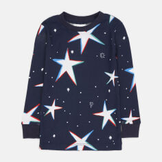 Акція на Дитяча піжамна кофта для хлопчика H&M 957032 92 см Синя від Rozetka