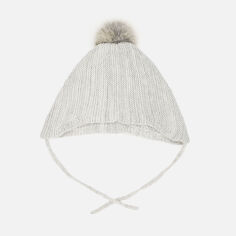 Акція на Дитяча шапочка H&M 3001135ral 36-38 Сіра від Rozetka