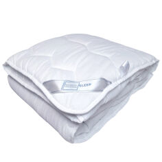 Акція на Одеяло шерстяное зимнее Delicate SoundSleep белое 400г 100% шерсть 170x205 см від Podushka