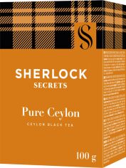 Акція на Чай чорний Sherlock Secrets Pure Ceylon Листовий 100 г від Rozetka