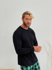Акція на Лонгслив мужской P-L02 Cosy черный XXL від Podushka