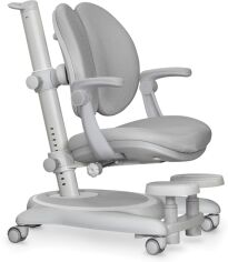 Акція на Дитяче крісло Mealux Ortoback Duo Plus Grey (Y-510 G Plus) від Rozetka