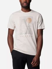 Акція на Футболка бавовняна чоловіча Columbia CSC Seasonal Logo Tee 1991036281 L Темно-сіра від Rozetka