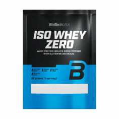 Акція на Протеїн BioTech USA Iso Whey Zero Лимонний чизкейк, в порошку, 25 г від Eva