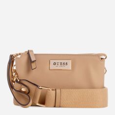 Акція на Сумка жіноча Guess 586812322 Коричнева від Rozetka