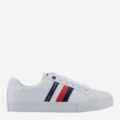 Акція на Жіночі кеди низькі Tommy Hilfiger 740994795 39 Білі від Rozetka
