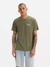 Акція на Футболка довга чоловіча Levi's 536996467 M Зелена від Rozetka