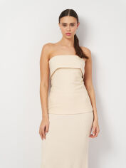 Акція на Футболка жіноча Zara 3067/525 2XL Бежева від Rozetka