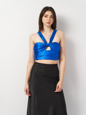 Акція на Футболка жіноча Zara 3485/589 S Синя від Rozetka
