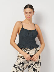 Акція на Футболка жіноча Zara 3067/196 XL Темно-синя від Rozetka