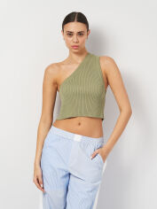 Акція на Футболка жіноча Zara 3433/125 L Хакі від Rozetka