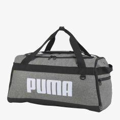 Акція на Спортивна сумка Puma Challenger Duffel S 07953012 Medium Gray Heather від Rozetka