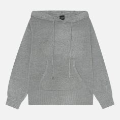 Акція на Худі жіноче Piazza Italia 03566-207 XL Dark Grey від Rozetka