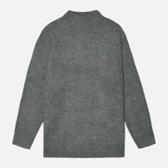 Акція на Светр в'язаний зимовий теплий жіночий Piazza Italia 01349-1655 L/XL Grey Melange від Rozetka