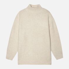 Акція на Светр в'язаний зимовий теплий жіночий Piazza Italia 01349-4470 L/XL Ivory від Rozetka