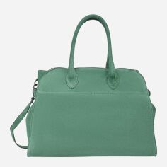 Акція на Сумка шопер жіноча з натуральної замші Regina Notte Travel bag 3787 Зелена від Rozetka