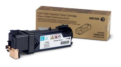 Акция на Тонер-картридж лазерный Xerox PH6128 Cyan (106R01456) от MOYO