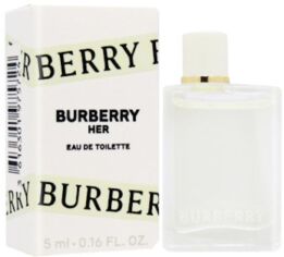 Акція на Мініатюра туалетна вода для жінок Burberry Her 5 мл (3616301975724/2000220009140) від Rozetka