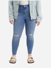 Акція на Джинси Skinny жіночі Levi`s 721 High Rise Skinny 710635755 24 Сині від Rozetka