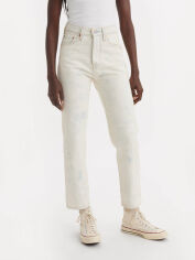 Акція на Джинси Regular Fit жіночі Levi`s 501 Original Cropped 307763554 W31L26 Блакитні від Rozetka