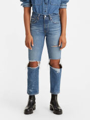 Акція на Джинси жіночі Levi`s 501 Original Cropped 73007432 W26L26 Сині від Rozetka