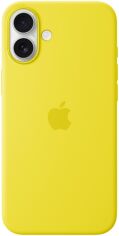 Акція на Панель Apple Silicone MagSafe для Apple iPhone 16 Plus Star Fruit (MYYG3ZM/A) від Rozetka